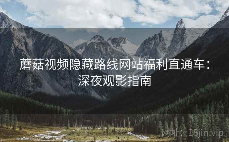 蘑菇视频隐藏路线网站福利直通车：深夜观影指南