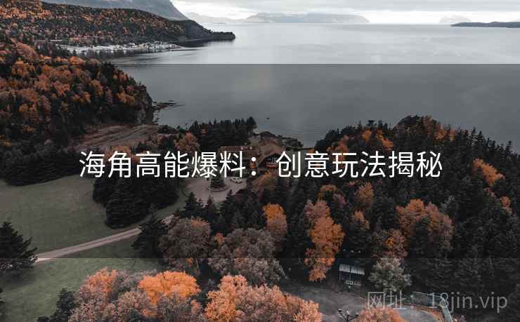 海角高能爆料：创意玩法揭秘